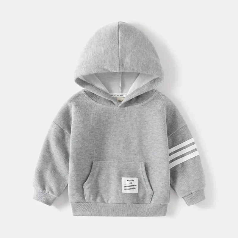 thumbnail image 1 of Children's Clothing Stylish Kisd Wear Sweatshirt for Boys Girls Autumn/winter  Arrival Fleece-lined Hooded Jacket  Winter Warm, 1 of 6