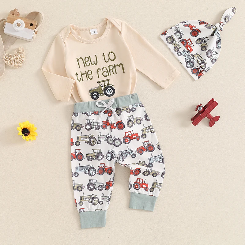 Lioraitiin Baby Boys Fall Clothes Outfit Set