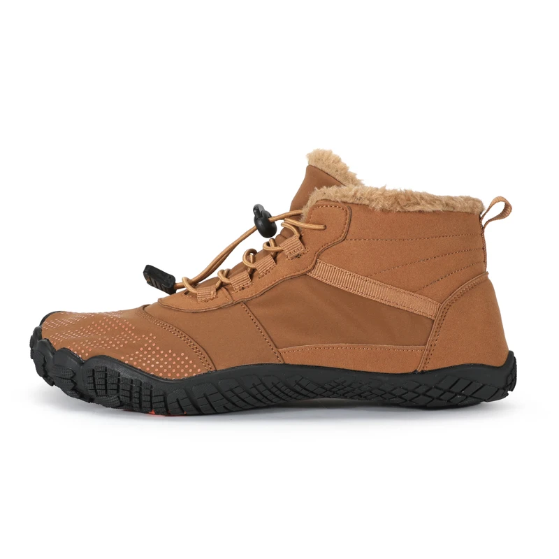 Winter Keep Warm Boots for Men Women Snow Boots Ankle Barefoot Shoes Outdoor Casual Work Shoes Anti-Slip For Trekking Climbing - 2