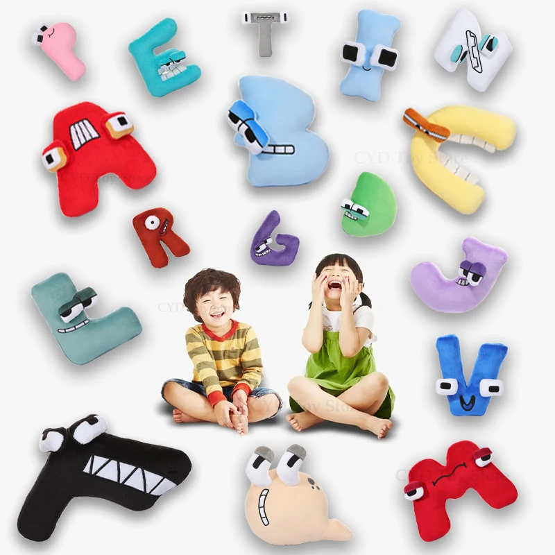 33 styles Alphabet Lore Russian Alphabet Lore Plush Toy Stuffed Animal Doll  Educational Toys Kids Children Christma Gift - AliExpress