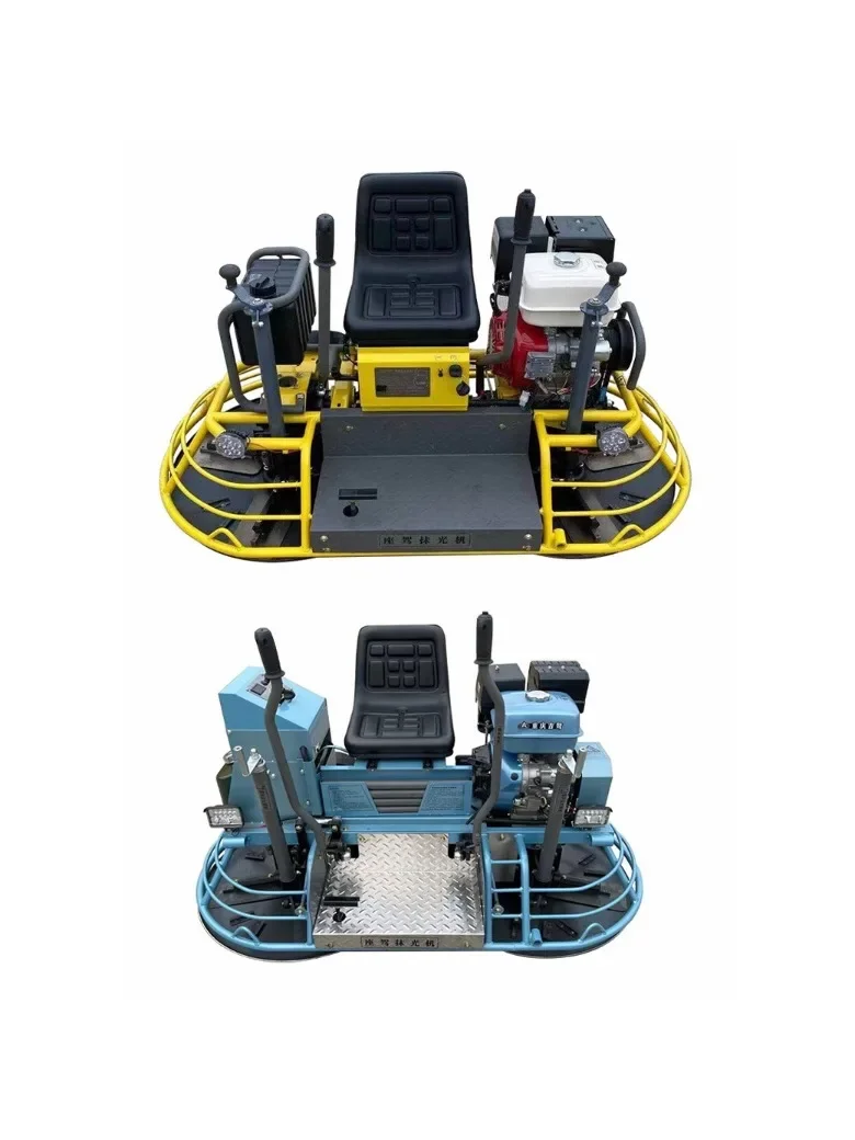 High Power Concrete Ground Helicopter 800MM 1000MM 1200MM Ride On Power Trowel