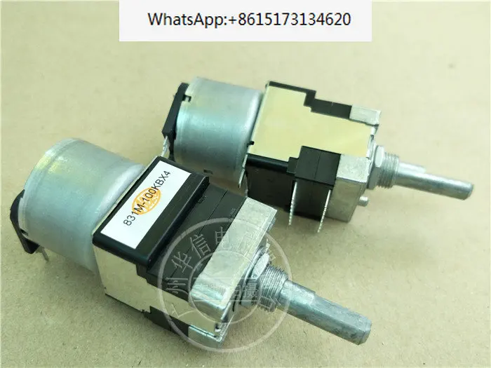 

2 pieces ALPS RK168 quadruple motor potentiometer 100KBX4 B100K B20K B5K B50K (no shaft)