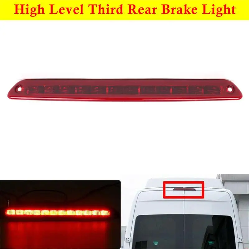 

Автомобильная лампа заднего стоп-сигнала, третья Задняя Тормозная лампа A9068200456 2E0945097 для Mercedes Benz Sprinter 2006 2007 2008 2009-2018