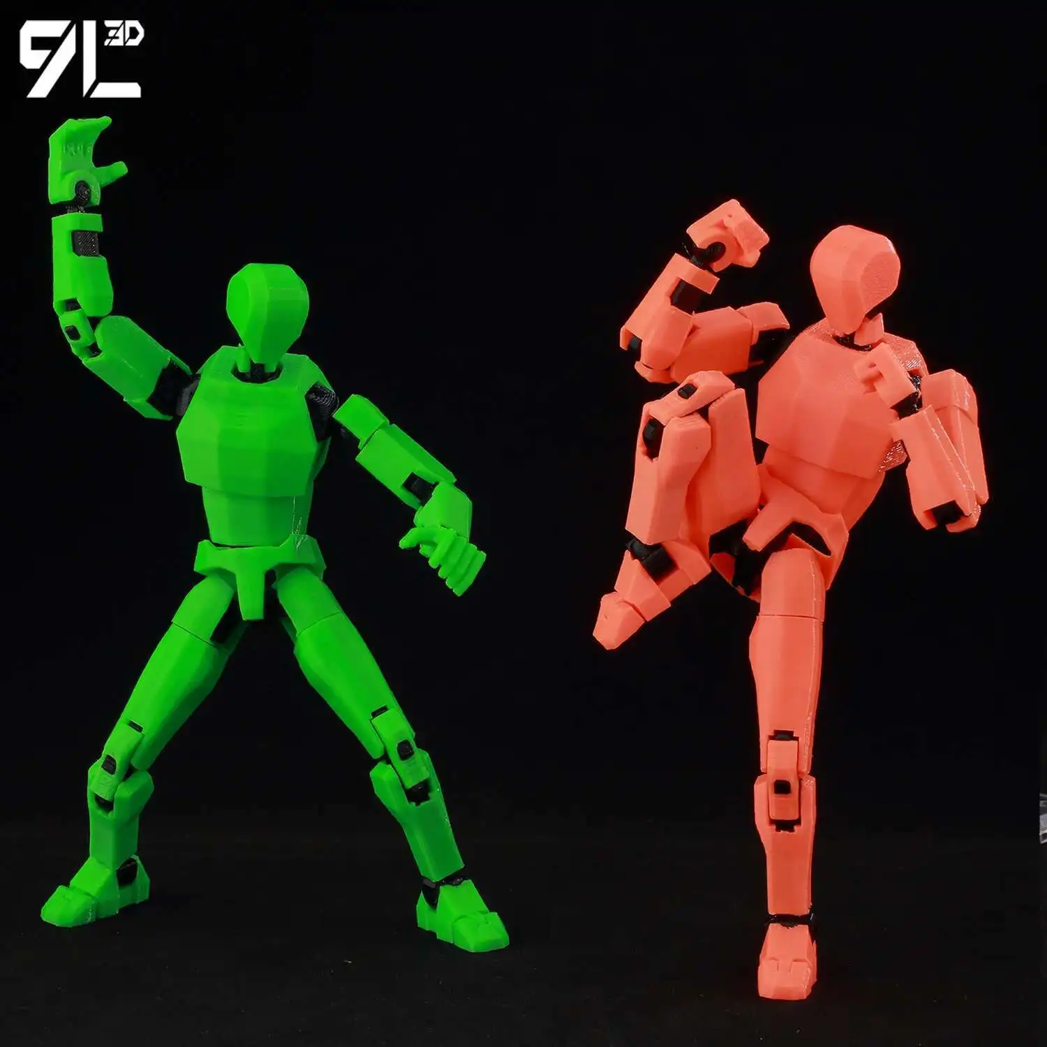 9L3D Multi-Jointed Bewegliche T13 Lucky13 Gedruckt Männlichen Basis Körper Poseable Blank Action Figur Mannequin Dummy13 Action-figuren Spielzeug – Detail 29