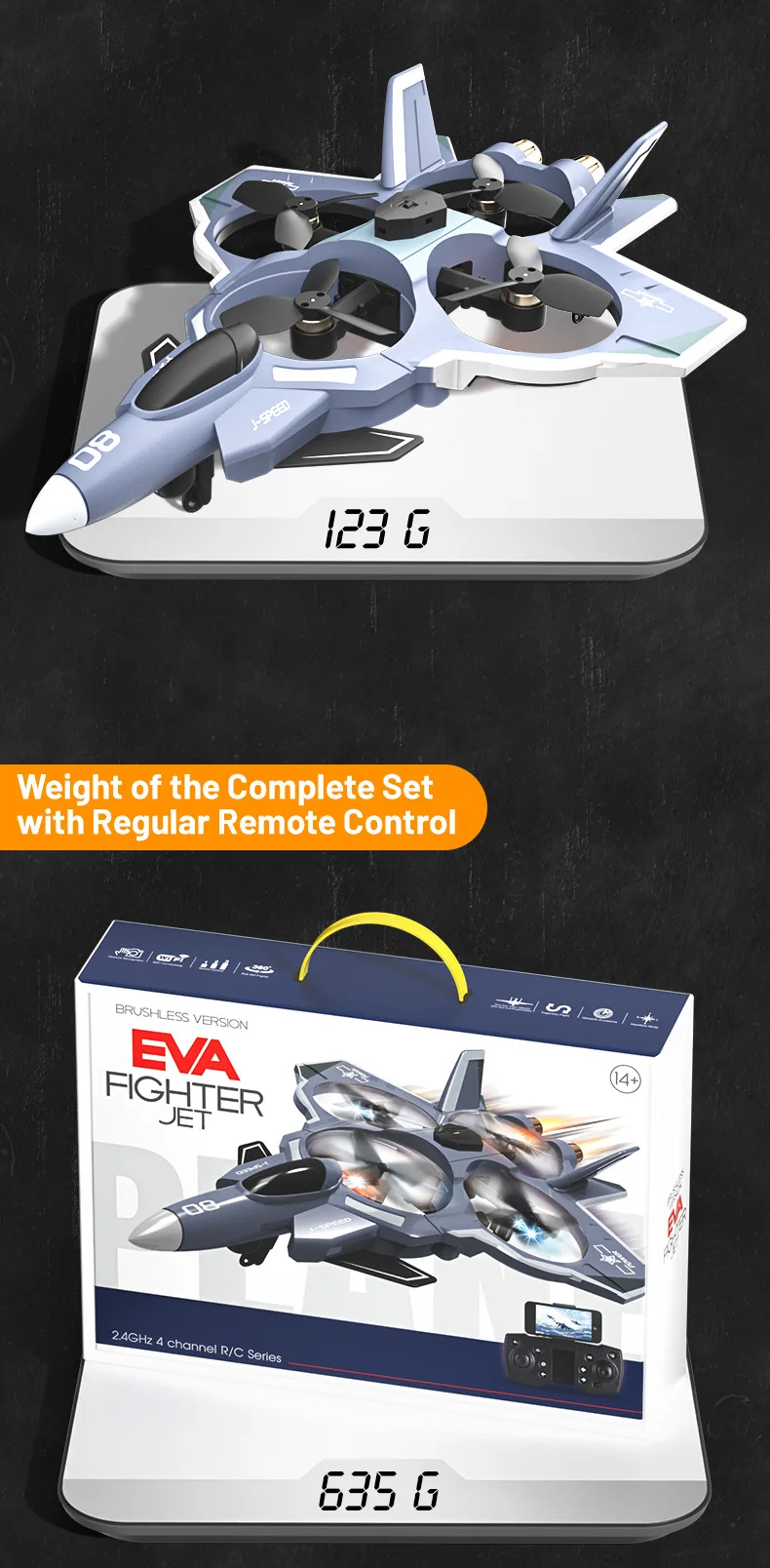 Nuevo Rc avión Dron juguetes para niños aviones de Control remoto espuma Quadcopter acrobacias helicóptero estrella vuelo luchador 5-14 años niño