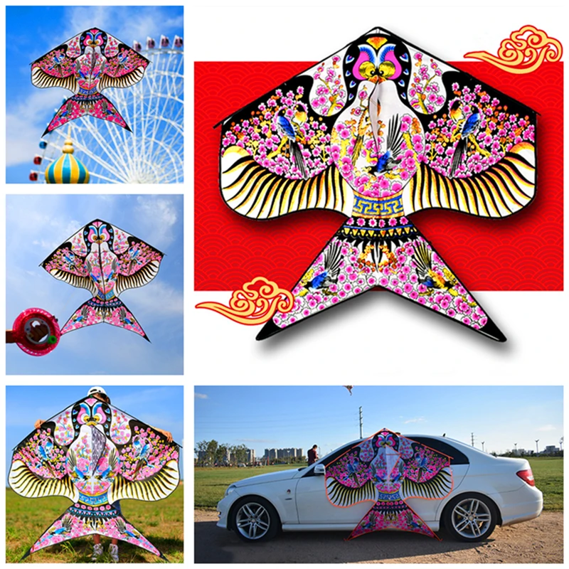 

free shipping children sand swallow kite wheel fabric ripstop kids kite factory professional delta wing scarecto birds wireless