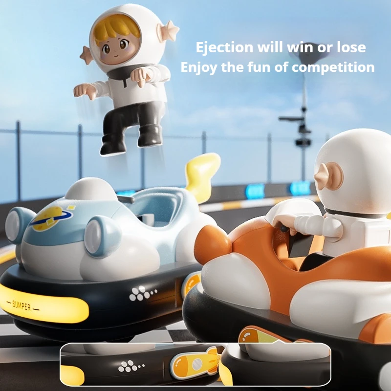 Space collision car RC battle collision catapult remote control car model parent-child interaction two person children's toy 3