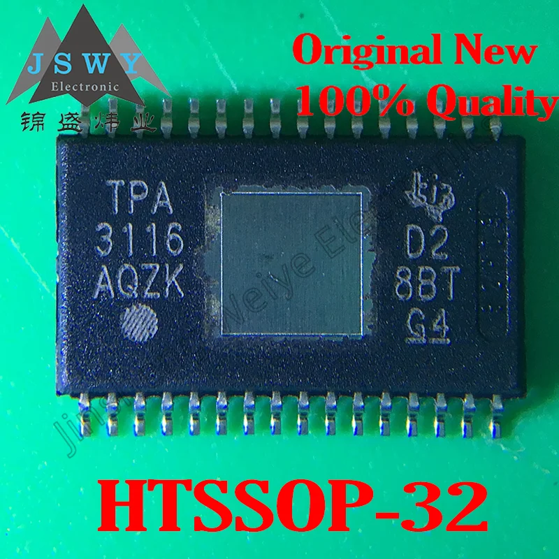 

5PCS Free Shipping TPA3116D2DADR TPA3116D2 TPA3116 TPA3118D2DAPR TPA3118 TPA3130D2DAPR TPA3130 HTSSOP-32 Audio Amplifier Chip