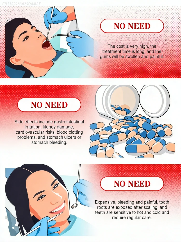 Oral Care Toothpaste, Gum Care Support, Fresh Breath & Clean Sk!n Feeling - 3