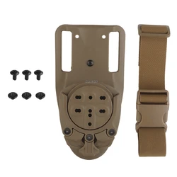 Enhanced Quick Connect Tactical Holster Mounting System (D - tan)