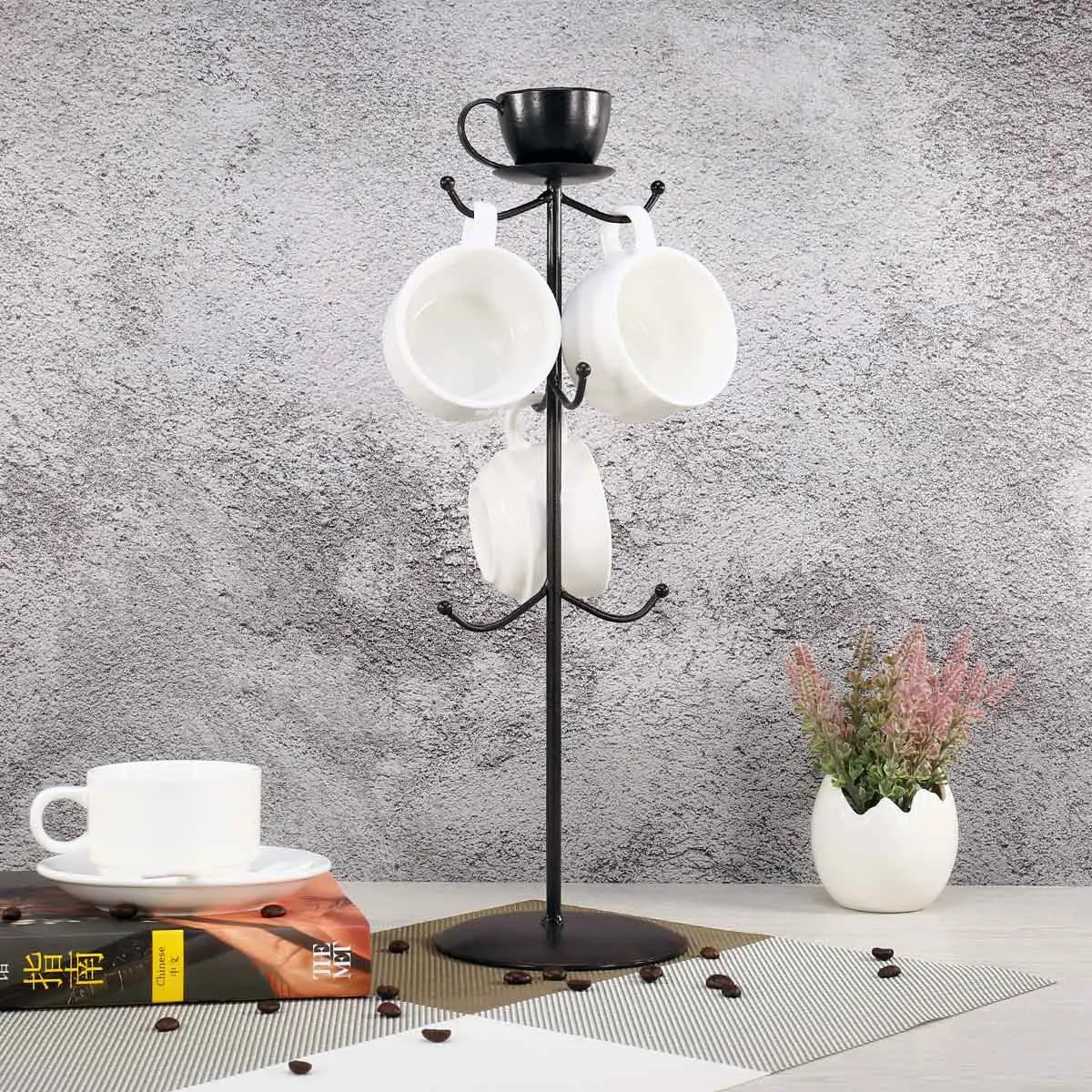 Mug Tree Walmart TAZEMAT Mug Holder Tree Coffee Cup Holder