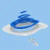 Cat Toilet Training Trainer Litter Box Toilet Teaching Cat to Use Toilet Bowl Cat Bathroom Training Seat for Cats 4