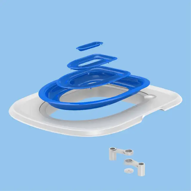 Cat Toilet Training Trainer Litter Box Toilet Teaching Cat to Use Toilet Bowl Cat Bathroom Training Seat for Cats 4