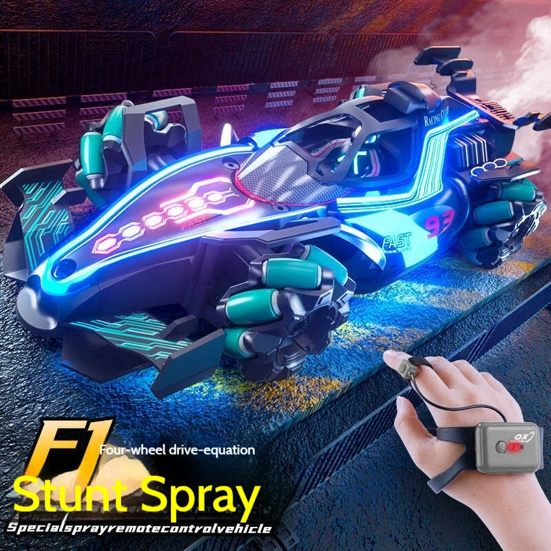 Drift Rc Car Racing 2.4g High Speed Off Road Competition With Led Lights Music 4wd 4x4 Electric Children Toys Racing Boys Game 2