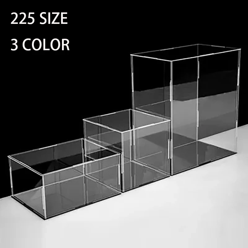 Acrylic-Display-Case-Assemble-Clear-Display-Box-for-Collectibles ...