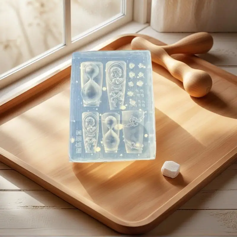 3D 뱀 실리콘 몰드 네일 아트 장식 DIY 장미 꽃 디자인 투명 네일 템플릿 매니큐어 디자인 도구 쥬얼리 공예
