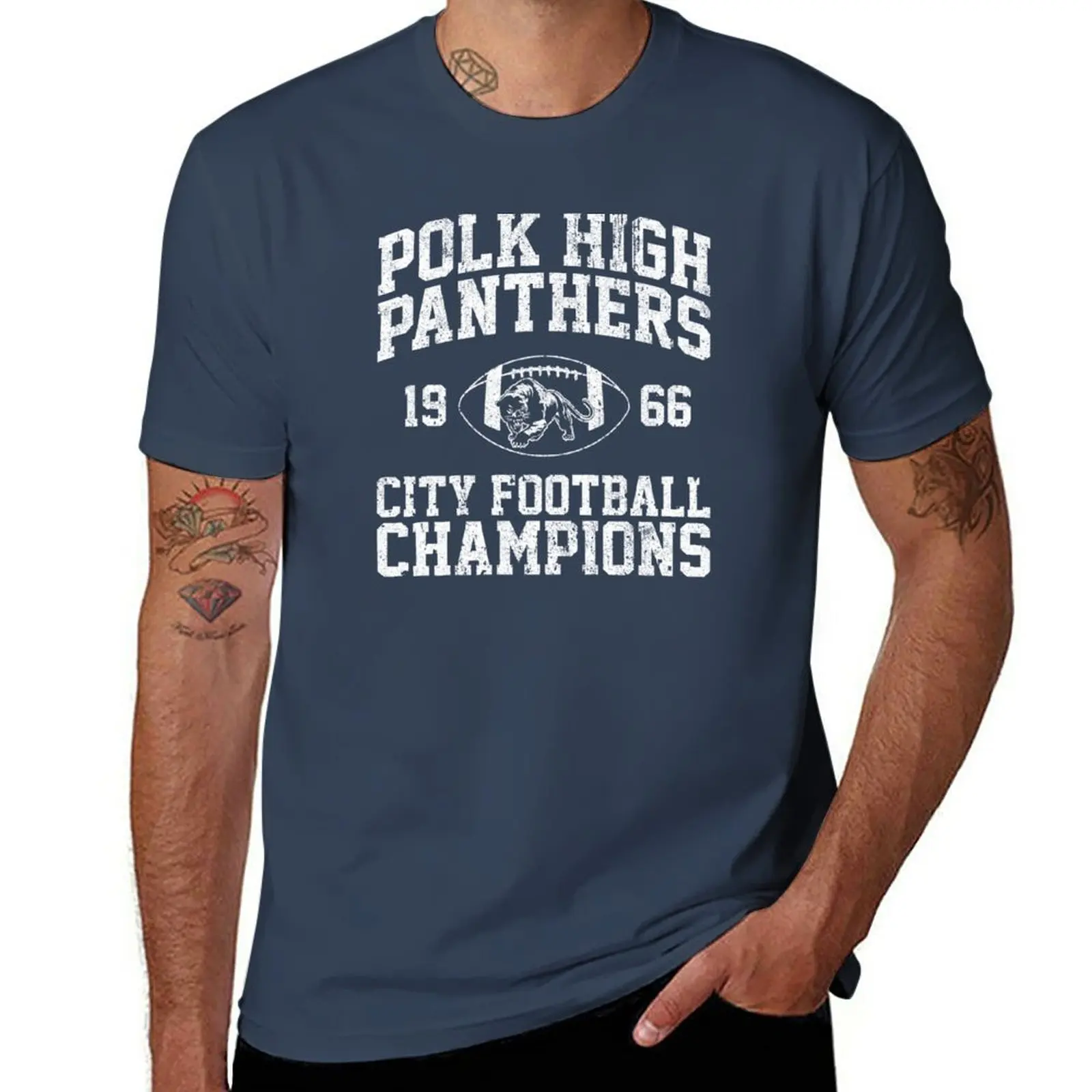 

New Polk High City Football Champs T-Shirt tees cute clothes mens graphic t-shirts big and tall