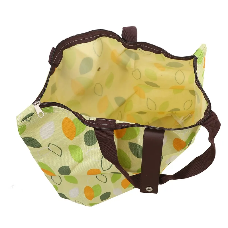 Large Reusable Shopping Bag Portable 600D Oxford Fabric Waterproof Foldable Organizer Storage Shopper Handbag Shopping Tote Bag 4