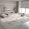 Modern Minimalist Carpets for Living Room Decoration Washable Rug Bedroom Decor Rugs Short Pile Carpet Home Thicken Floor Mats 2