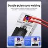 DC5V 650A Spot Welding Machine Integrated Adjustable Double Pulse Time Micro Spot Welder for Phone 11-15PM Battery Repair Tools 3