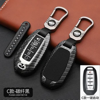 Portachiavi per auto telecomando portachiavi portachiavi per Infiniti QX50 QX60 Q70L Q60 Q70 fibbia per chiave proteggi accessori interni