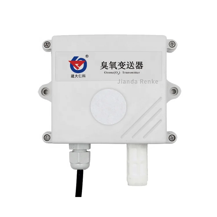 

Fixed ozone transmitter 10ppm 100ppm wall mounted O3 sensor with RS485 analog
