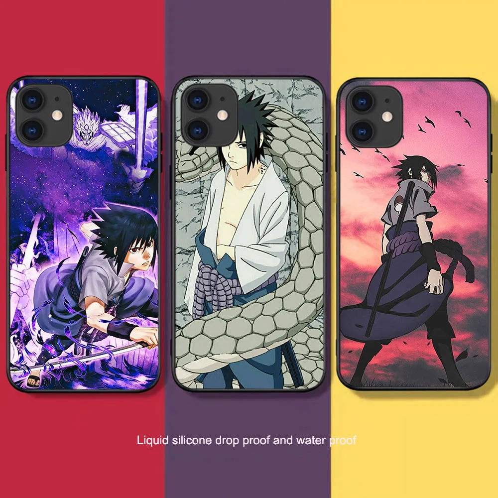 Фото Мягкий чехол для Samsung S21 J4Core S10 S10E M02 M02S A02S A12 A03S S22 S23 A01 A02 Plus Lite Ultra UK-30 Sasuke Uchiha №4