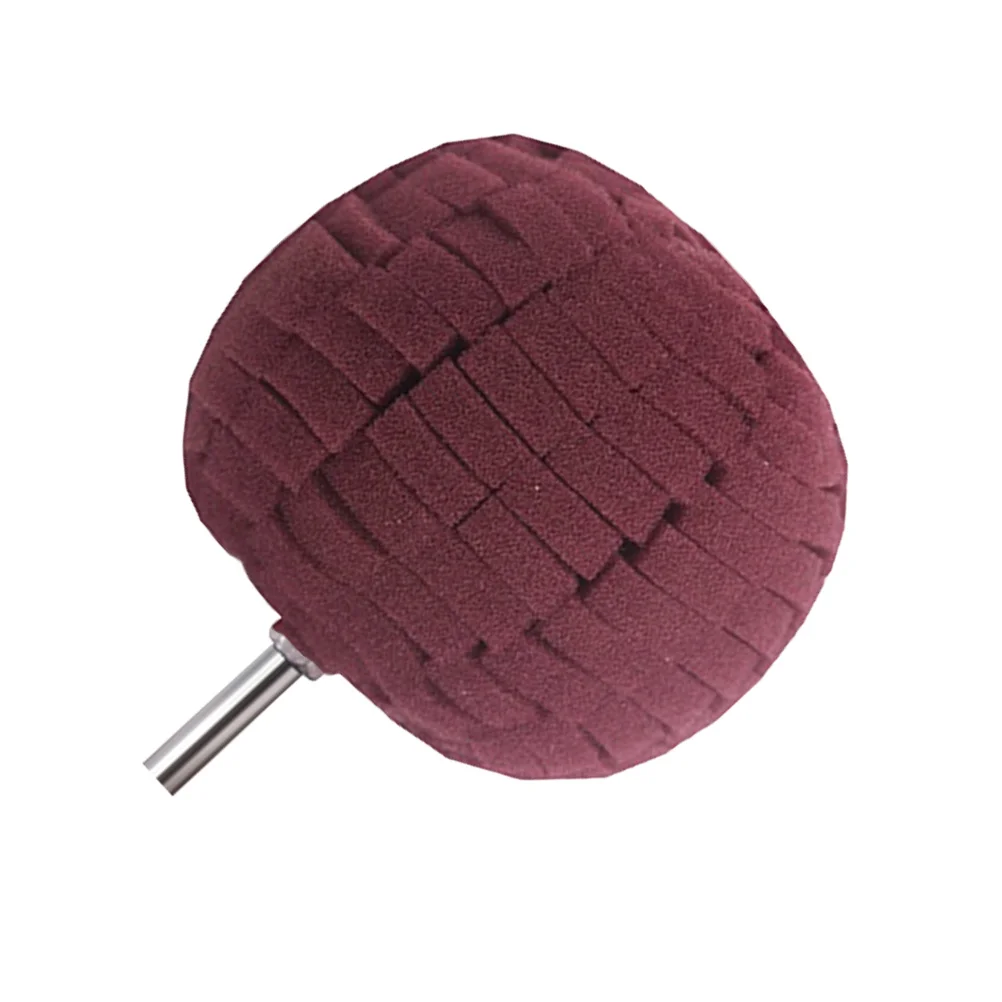 

Car Hub Polished Sponge Pads Round Waxing Sponge Ball Detailing Buffer for Car (Date Red)
