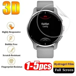 Premium Hydrogel Film Anti - Scratch Screen Protector (1 - 5 Pack) - 4Pcs Hydrogel Film (For Garmin 255)