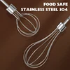 Electric Cordless Hand Whisk，5 Speed Handheld Mixer，Two Whisk Mount Baking Mixer，Wireless & Rechargeable Mixer 5