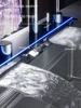 Silver Nano 304 Stainless Steel Digital Display Waterfall Sink Multifunctional Vegetable Washing Pool Integrated faucet 3