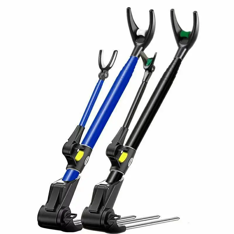 Thickened Telescopic Fishing Rod Bracket Dual Purpose Holder