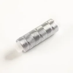 Gold and Silver Shiny Thread for Hand Sewing and DIY Projects (3pcs silver)