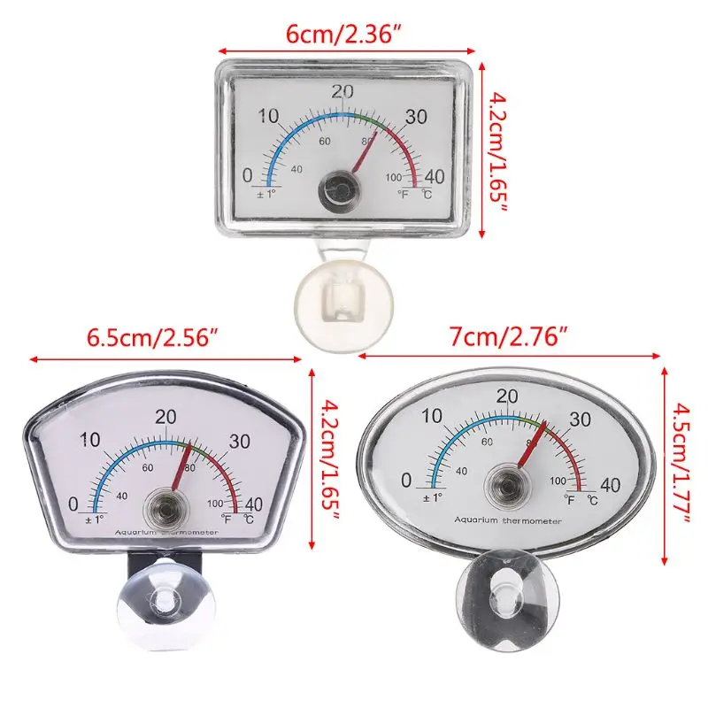 Aquarium waterdichte thermometer digitaal dompelbaar 0-40 ℃ temperatuurbereik