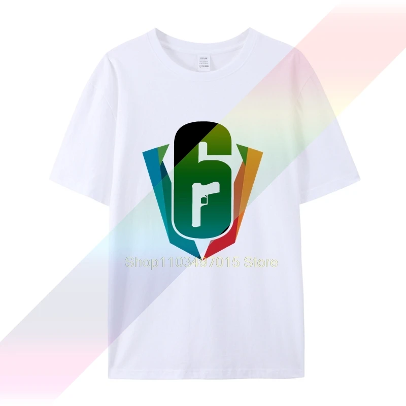 Maglietta Divertente Creativa Gaming Rainbow Six Siege Maglietta Da Uomo Novità Tshirt Per Uomo Slogan