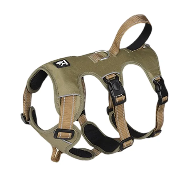 Big Dog Harness Reflective Pet Adjustable Safety Lead Puppy Vest