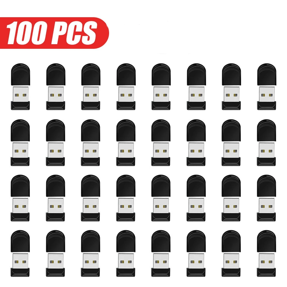 미니 USB 플래시, 펜 드라이브, 금속 펜 키 디스크, 펜 드라이브 스틱, 플래시 메모리 카드 선물, cle USB, 4GB, 8GB, 16GB, 32GB, 64GB, 100 개/로트