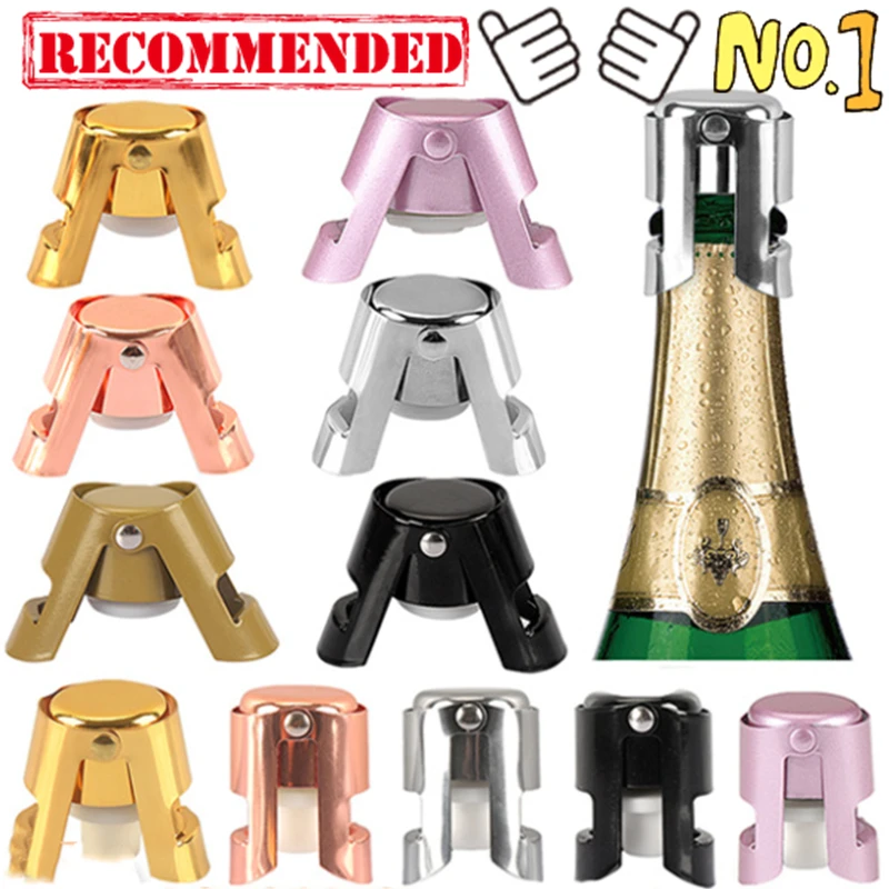 Stainless Steel Wine Vacuum Stopper Saver Sealed Cap Bottle Bar Champagne Silver - View #2