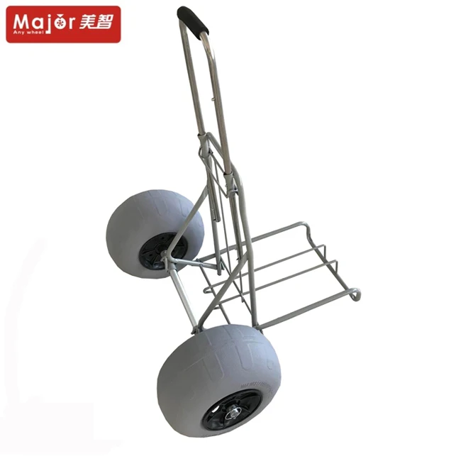 

Folding surfboard trailer beach trolley fishing trolley inflatabler beach with big balloon wheel