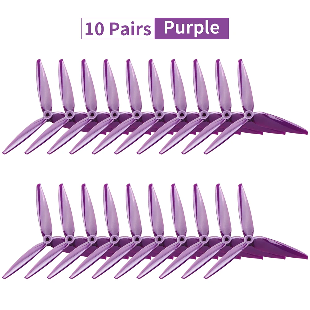 10Pairs Purple
