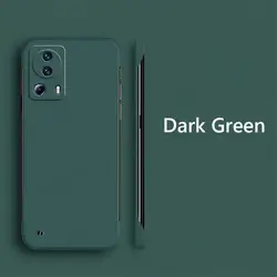 Slim Frameless Matte Hard PC Back Cover for Xiaomi CIVI 3 (Dark Green)