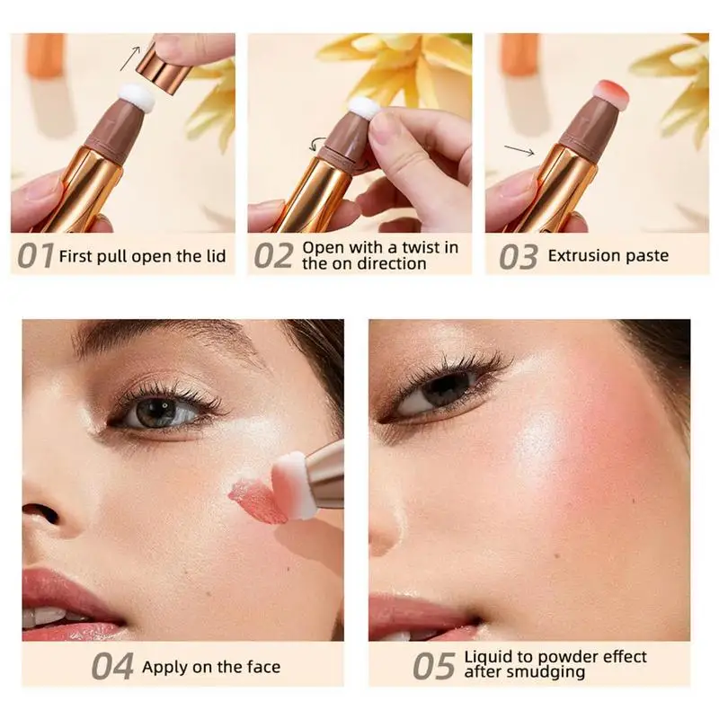 Blush Stick Cream Blusher Blush Highlighter Stick Concealer Pen Blush Stick Blush Cream Cream Blusher