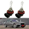 2pcs H8 Halogen 35W 12V 4300K Fog Light Bulbs Bright Clear Amber Replacement Pair Car-Headlight Bulbs Accessories 1