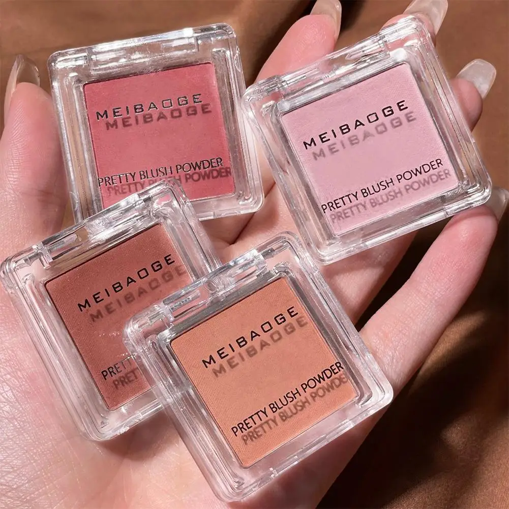 

Matte Natural High Gloss Long Lasting Korean Cosmetics Monochrome Powder Blusher Korean Makeup Sweet Style Blusher for Wome E2Z6