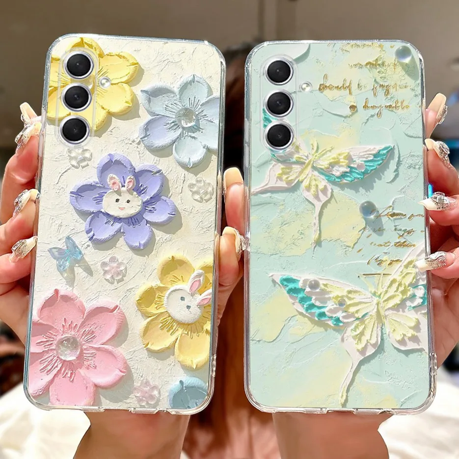Luxury Painted Soft Slim Phone Case - Elegant Back Cover Coque