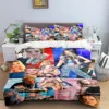3PCS Europe Star Group K-k4os Bedding Set Single Twin Full King Size Musical Genius Bed Linen Adults Teens Bedroom Gift 1