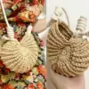 100M Natural Raffia Straw Yarn For Knitting Crocheting Paper Threads Friendly Paper Yarn DIY Handmade Summer Sunhat Beach Bag 6