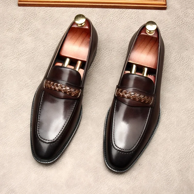 New Shoes Man, foot cover, style, leather production, handmade men's shoes, large, married. Dress size