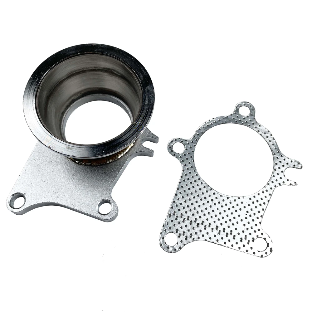 

Fit T3 T4 Turbo Exhaust Down Pipe 5 Bolt Flange to 3 Inch 76mm V-Band Adapter