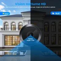 Awapow Tuya Visionneuse de judas de porte 170 °   Sonnette vidéo grand Angle 2.4G/5G Wifi, Mini caméra, Vision nocturne, détection de mouvement 1080P, nouveau 5